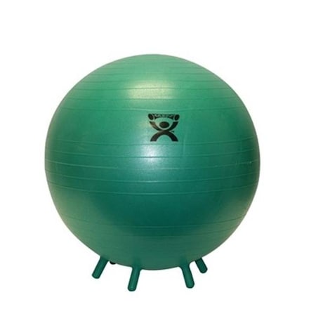 Fabrication Enterprises Fabrication Enterprises 30-1893 25.6 in. Cando Feet-Ball Inflatable Ball; Green 30-1893